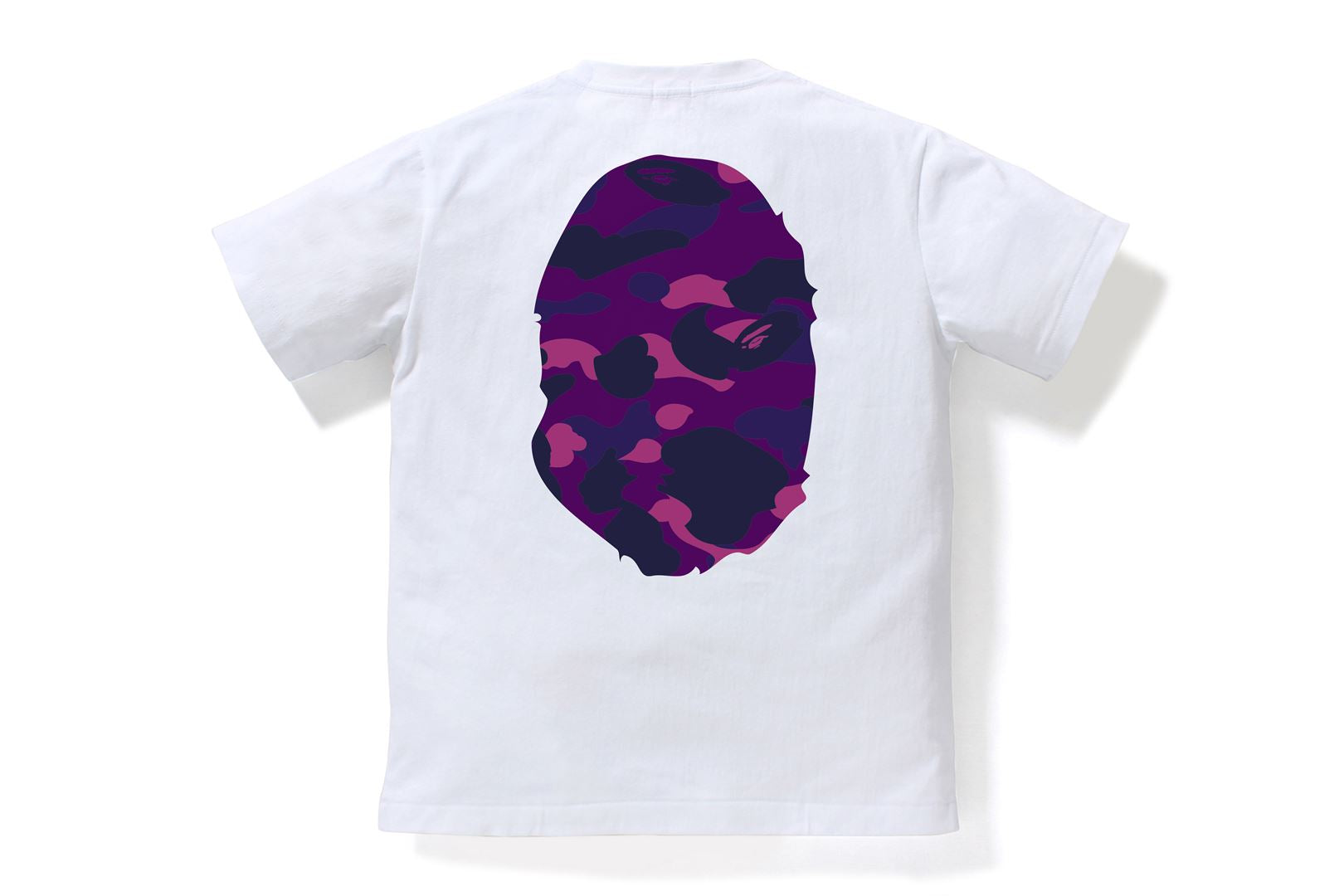 COLOR CAMO BIG APE HEAD TEE