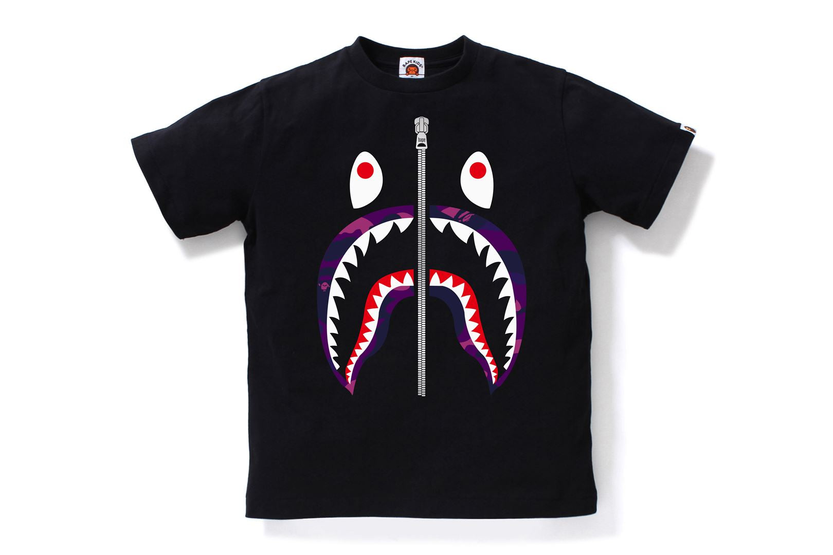 COLOR CAMO SHARK TEE