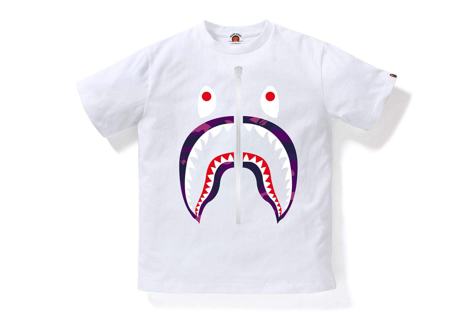 COLOR CAMO SHARK TEE