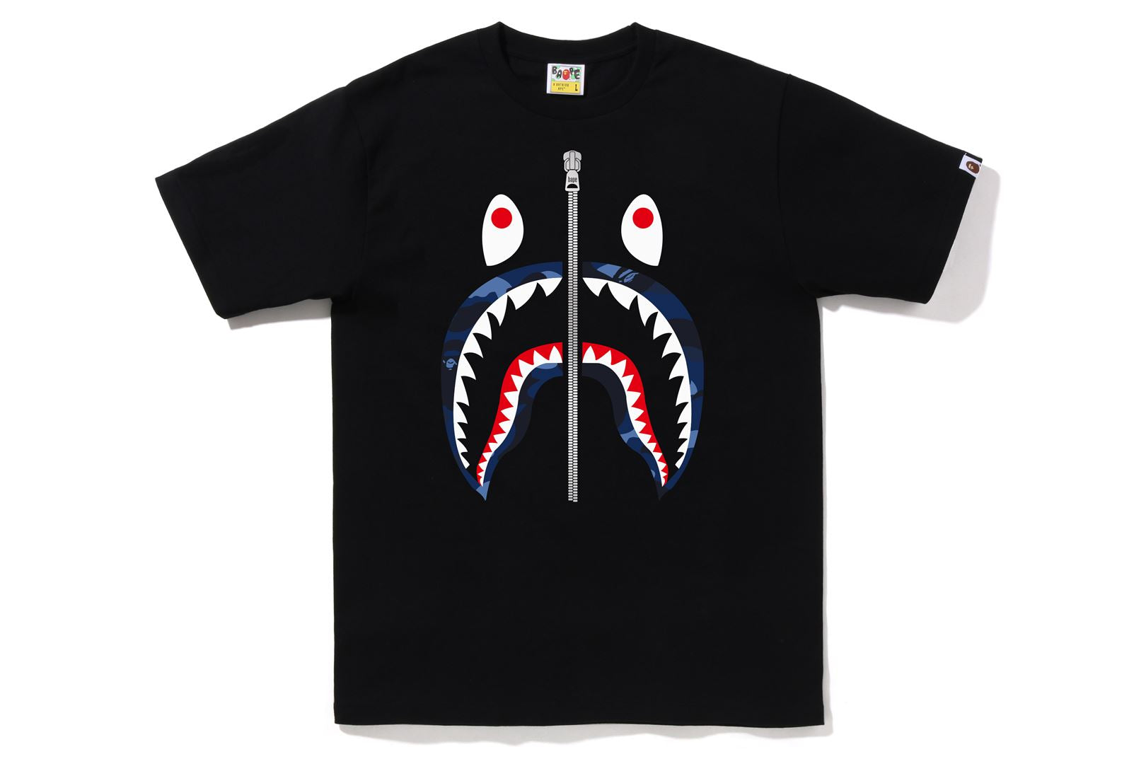 COLOR CAMO SHARK TEE