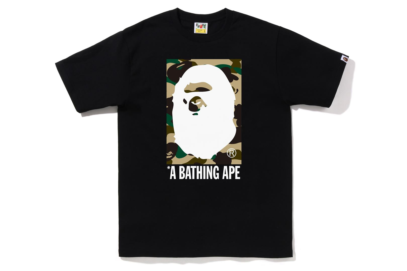 1ST CAMO BOX APE HEAD TEE