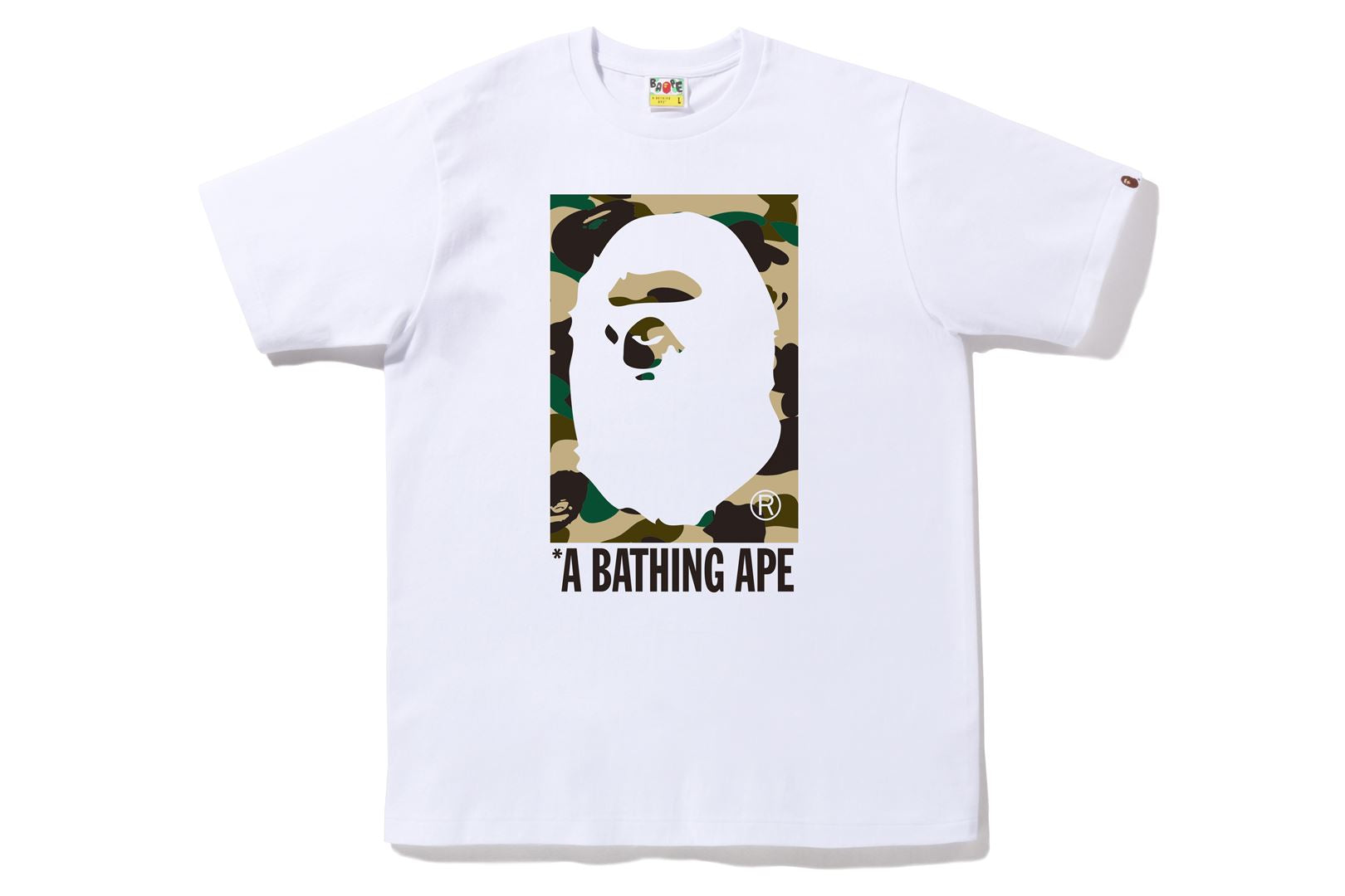 1ST CAMO BOX APE HEAD TEE