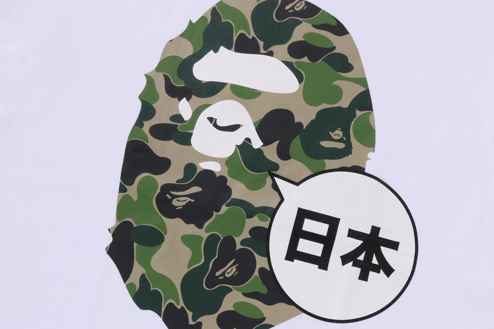 CITY TEE JAPAN BIG APE HEAD