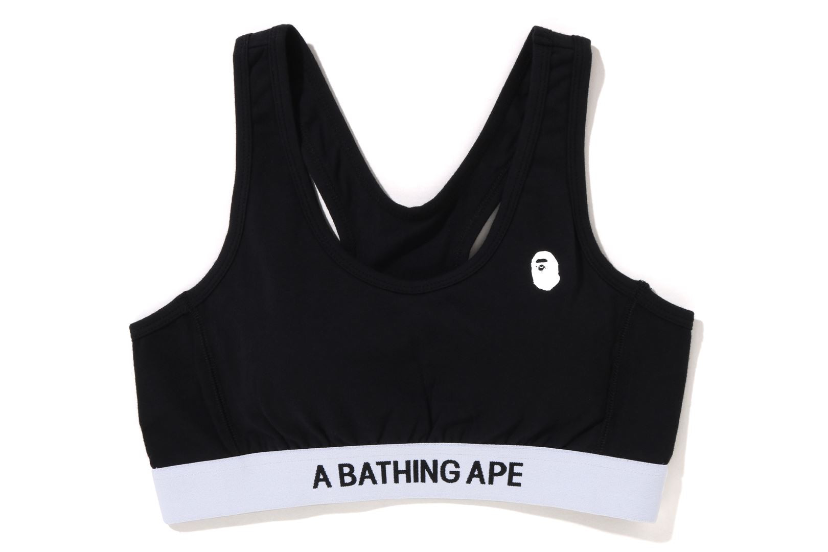 A BATHING APE SPORT BRA BIKER SHORTS SET