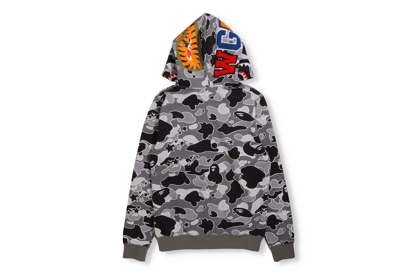 STA CAMO SHARK FULL ZIP HOODIE