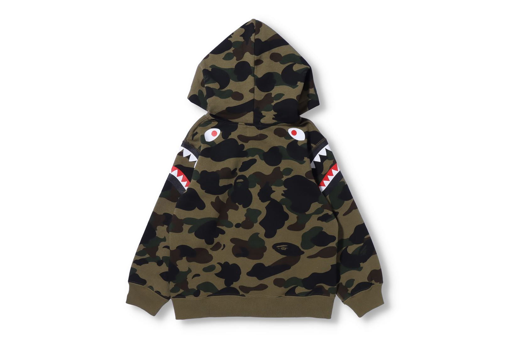 1ST CAMO SHARK SHOULDER ZIP HOODIE