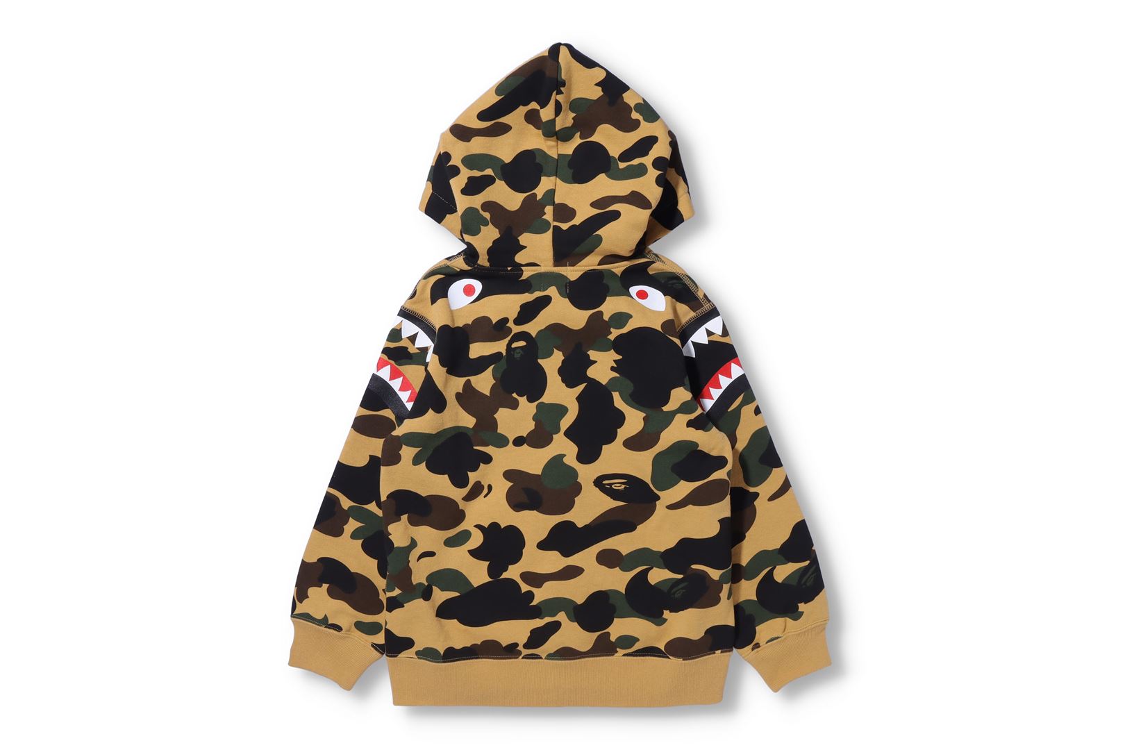 1ST CAMO SHARK SHOULDER ZIP HOODIE