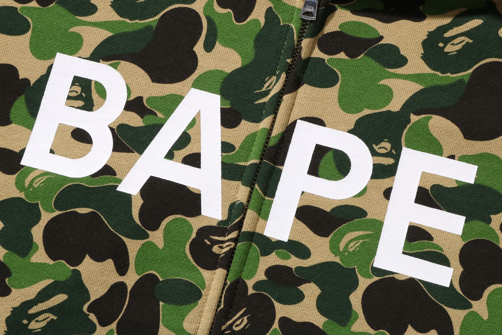 ABC CAMO BAPE FULL ZIP HOODIE