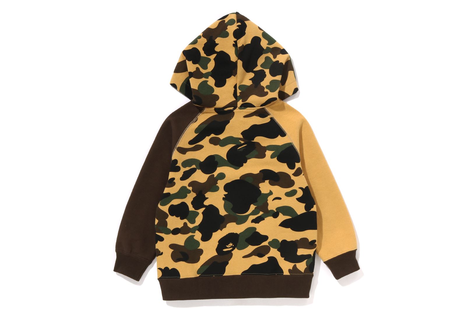 1ST CAMO CRAZY COLLEGE ZIP HOODIE