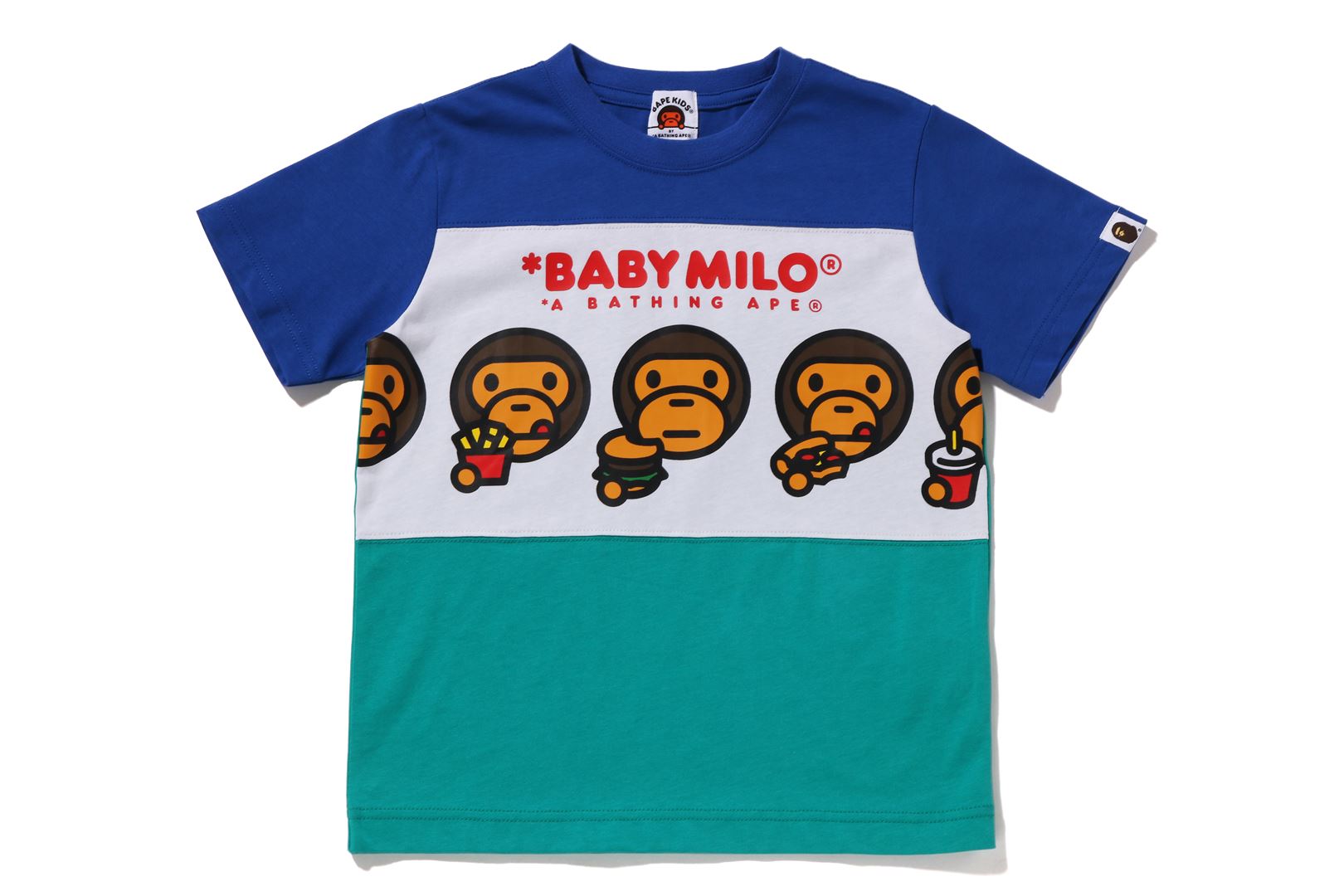 BABY MILO JUNK FOOD COLOR BLOCK TEE