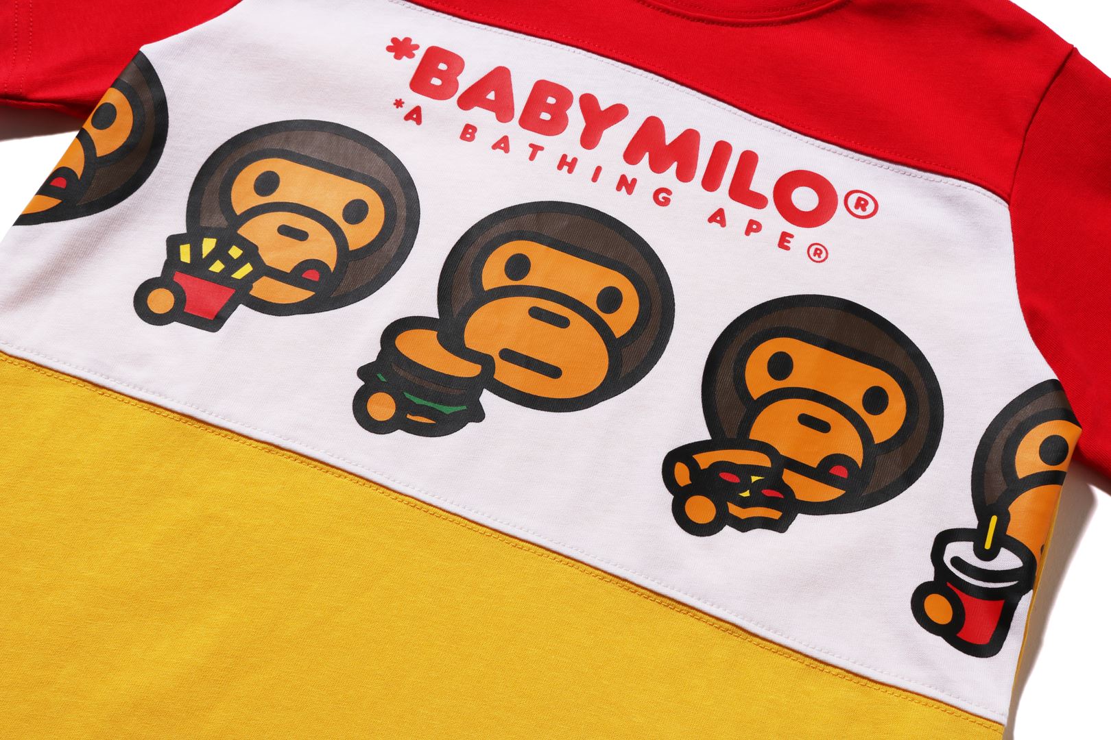 BABY MILO JUNK FOOD COLOR BLOCK TEE