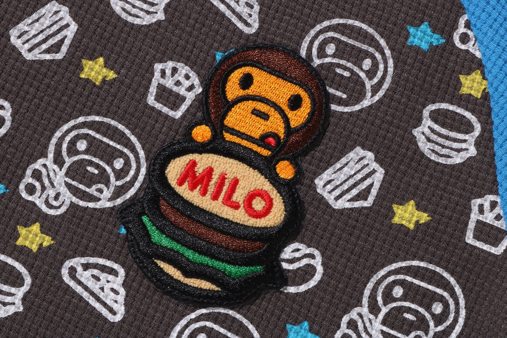 BABY MILO JUNK FOOD RAGLAN TEE