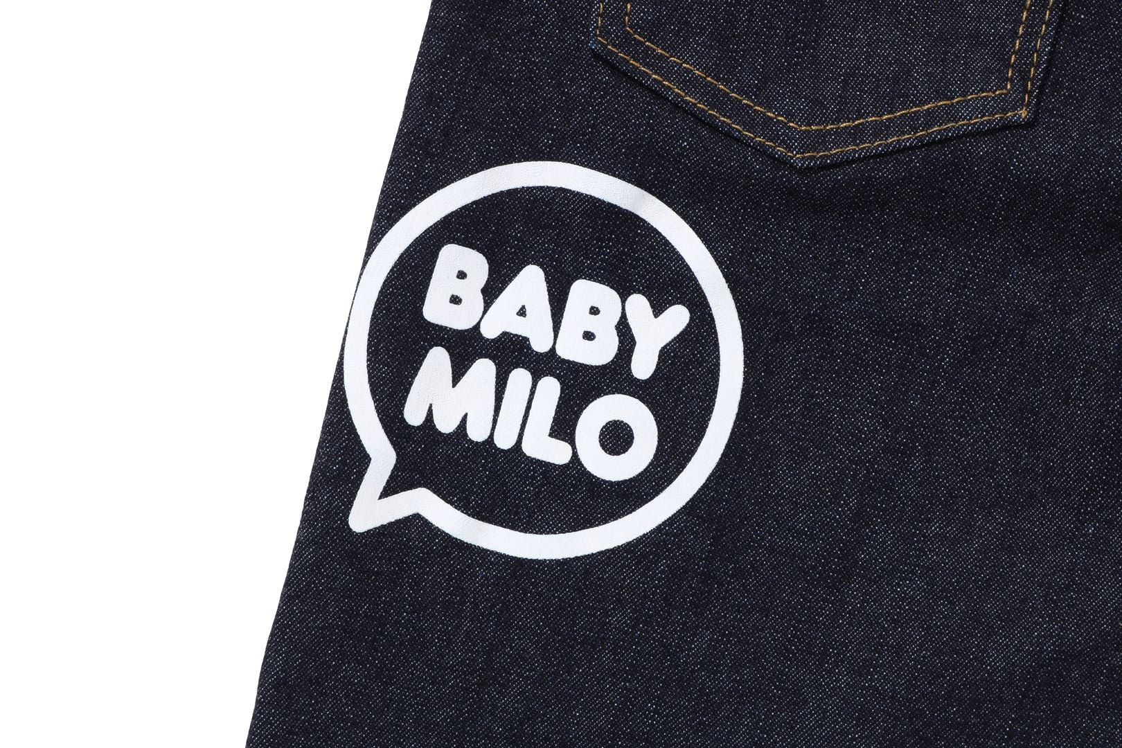 BABY MILO BANANA JOGGER DENIM PANTS