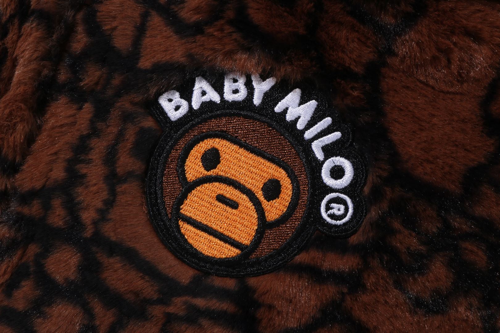 ALL BABY MILO FAUX FUR BEAR EAR HOODIE JACKET