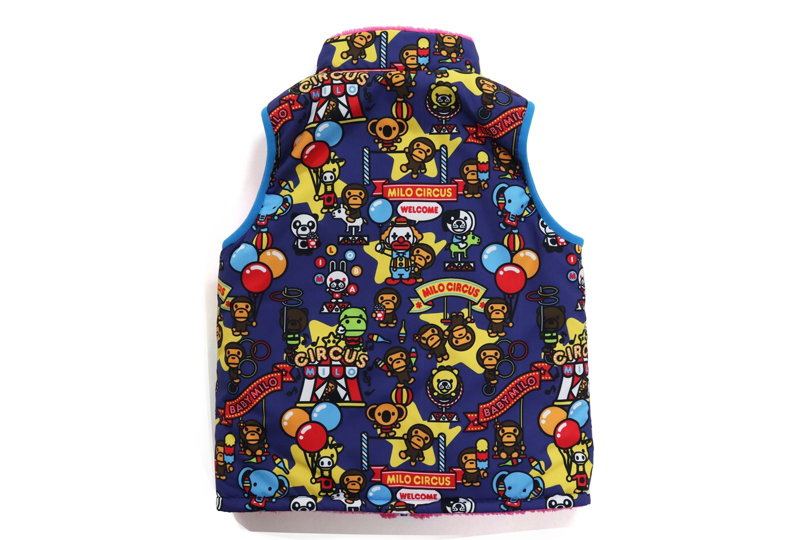 BABY MILO CIRCUS REVERSIBLE VEST