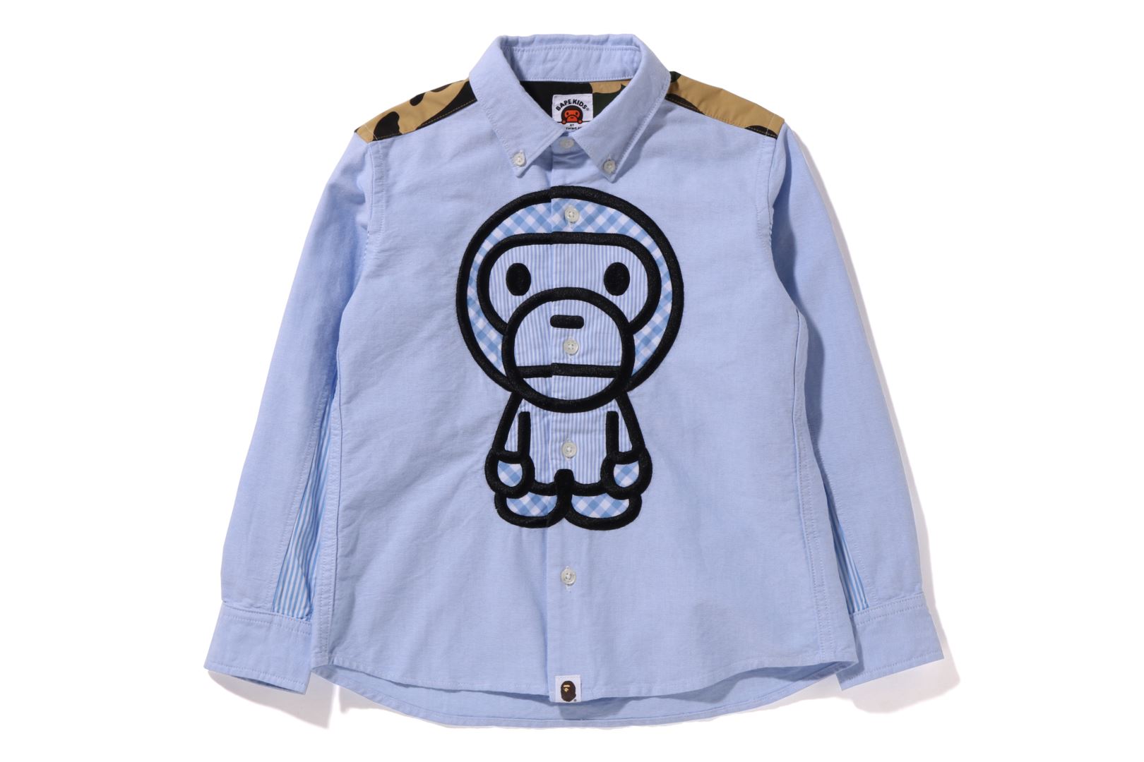 BABY MILO PATCH OXFORD BD SHIRT