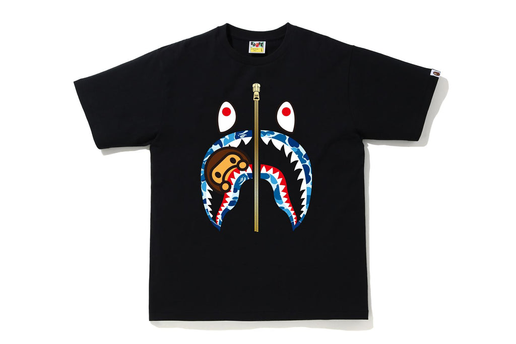 bape shark camo t shirt