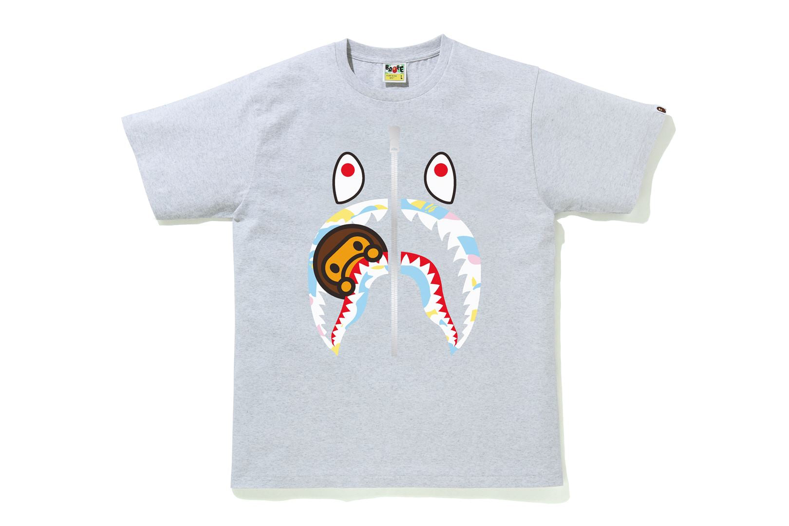 NEW MULTI CAMO MILO SHARK TEE