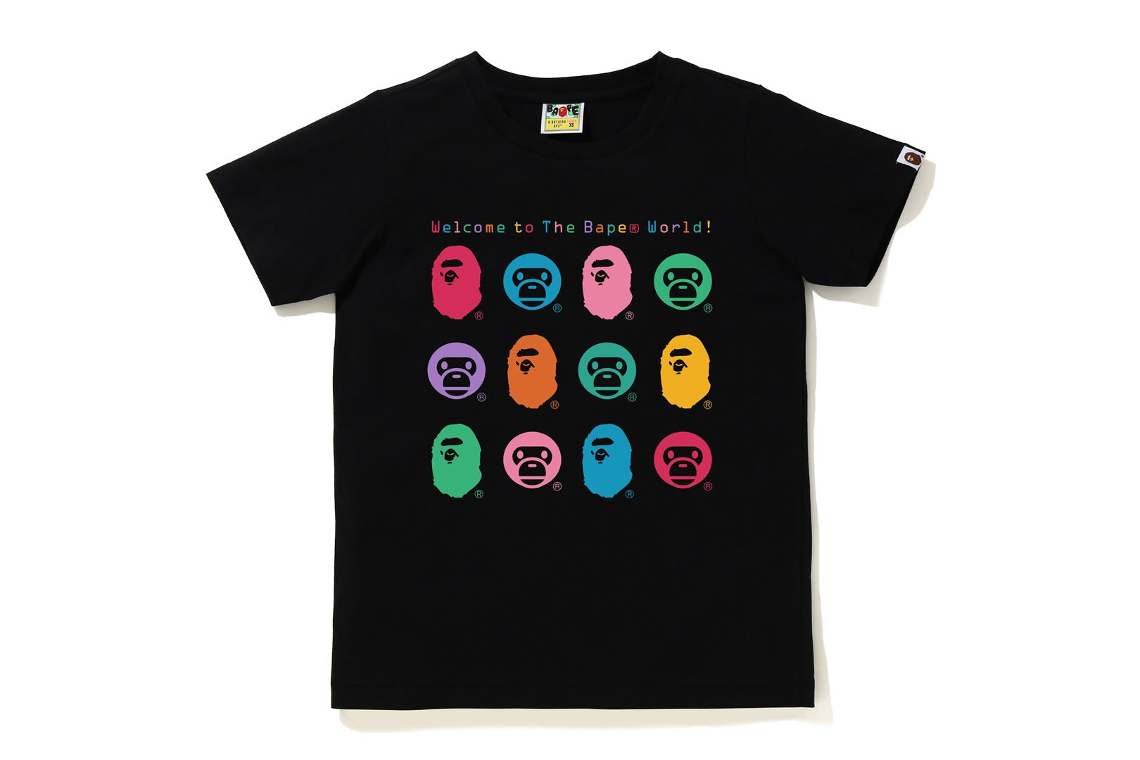 APE & MILO MULTI COLOR TEE