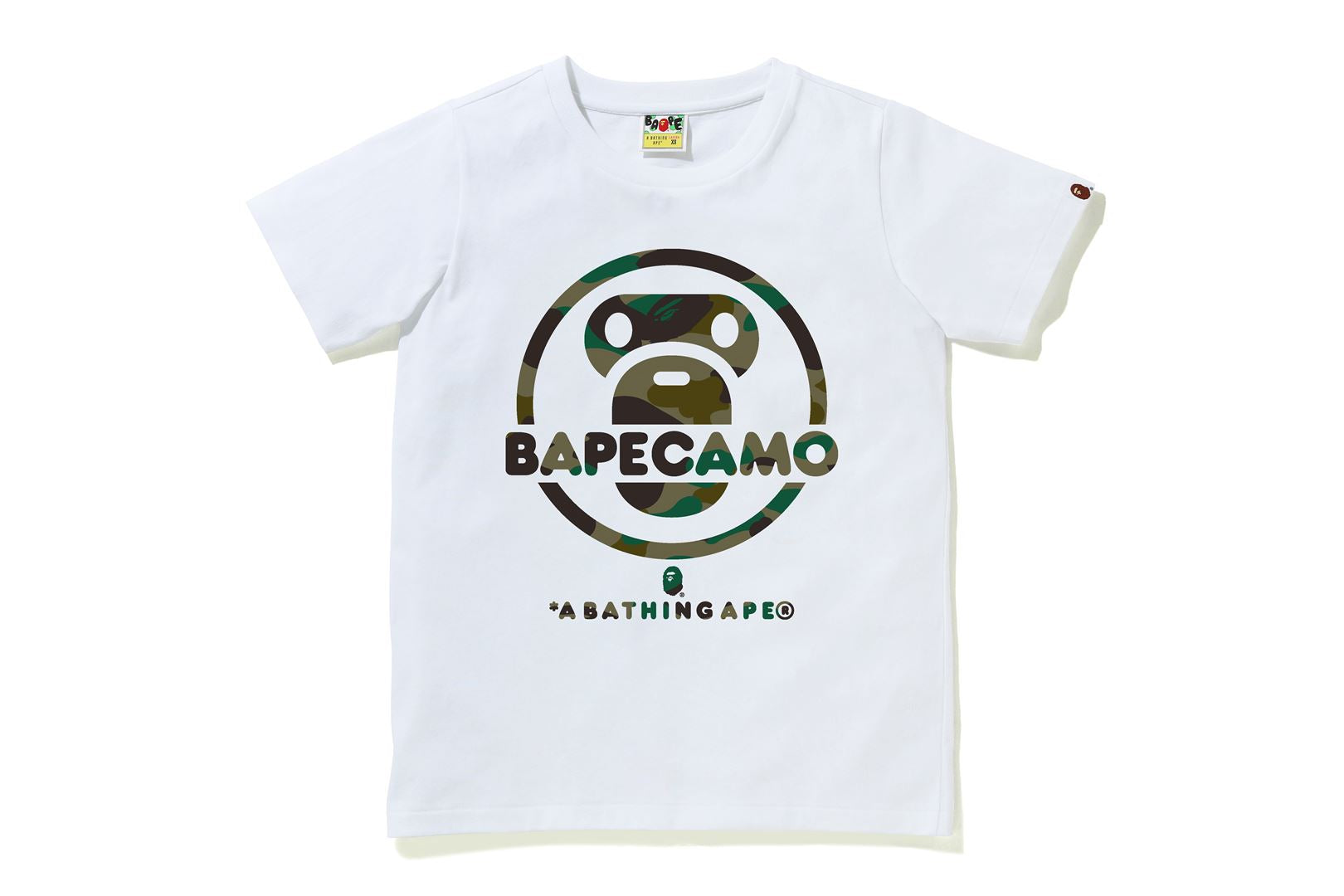 1ST CAMO MILO FACE BAPE CAMO TEE