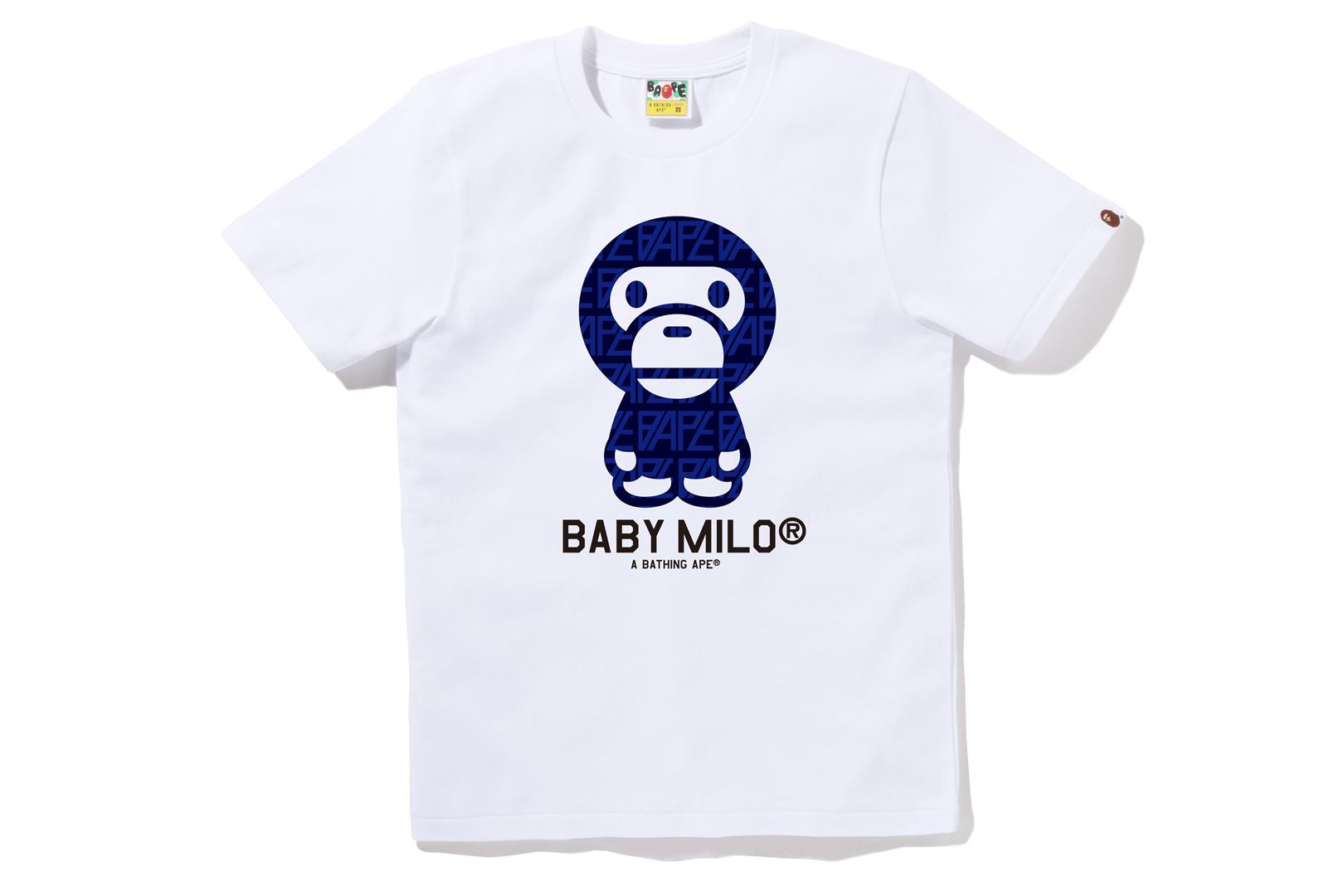 BAPE LOGO MONOGRAM BABY MILO TEE