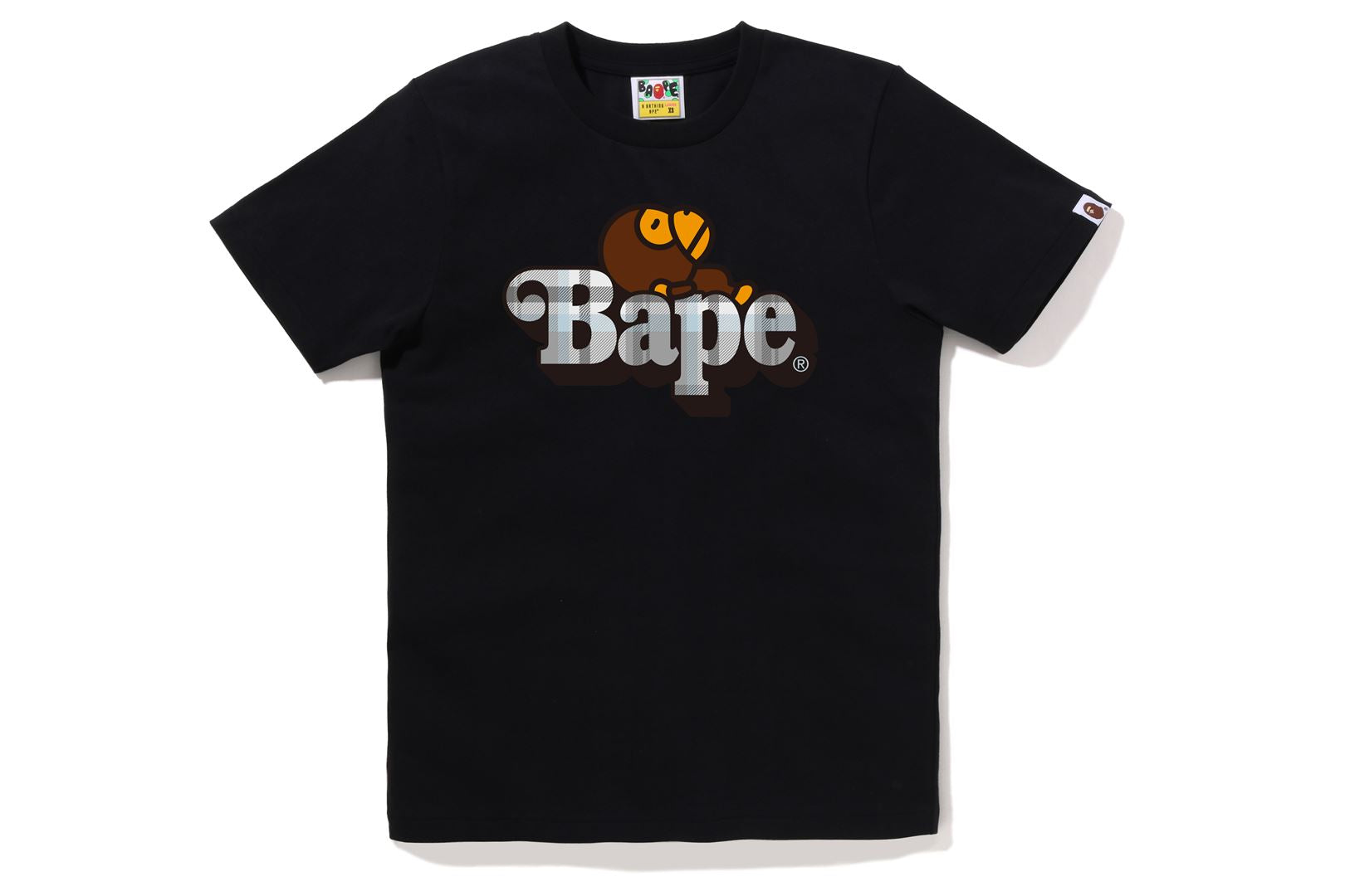 BAPE CHECK MILO ON BAPE TEE