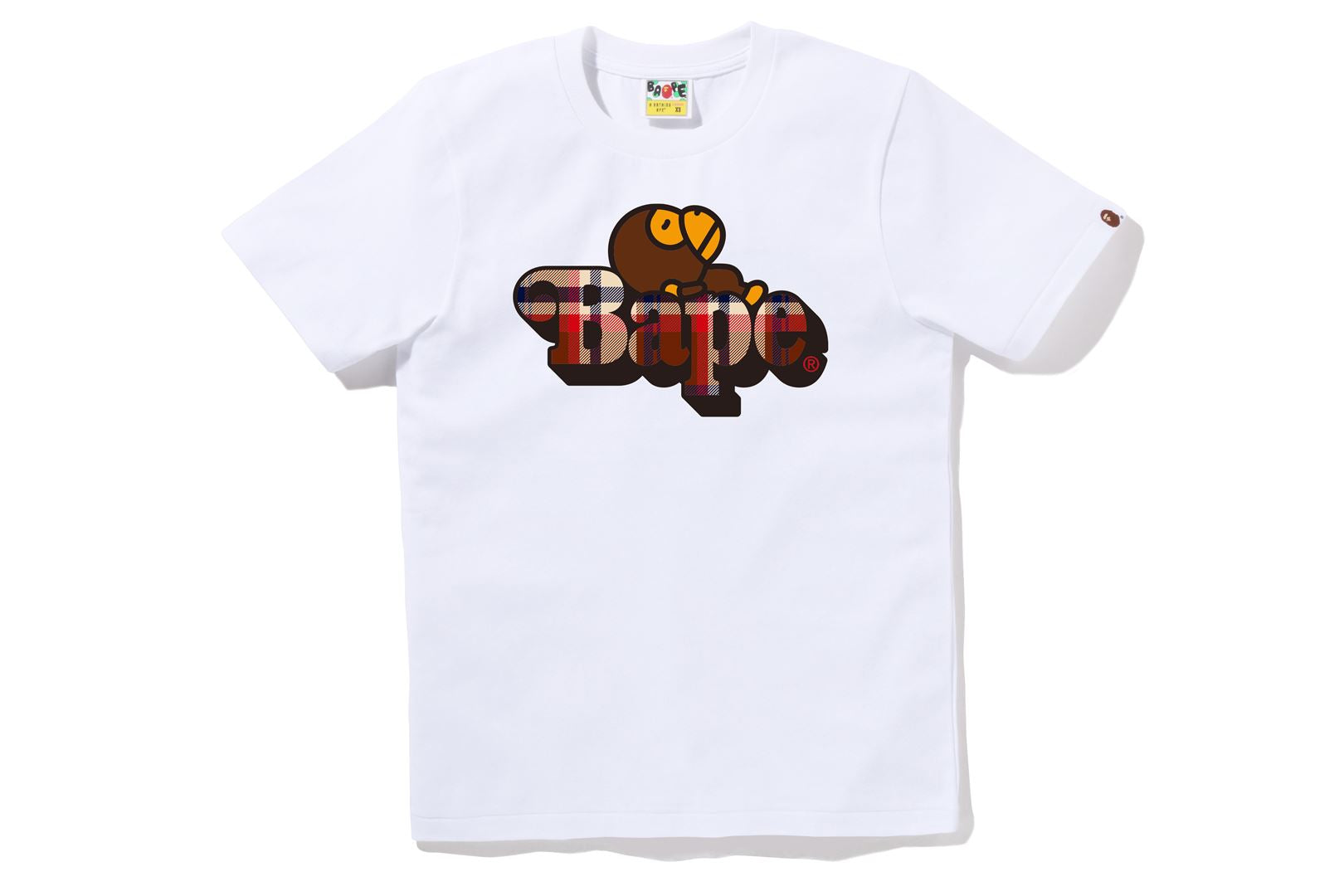 BAPE CHECK MILO ON BAPE TEE