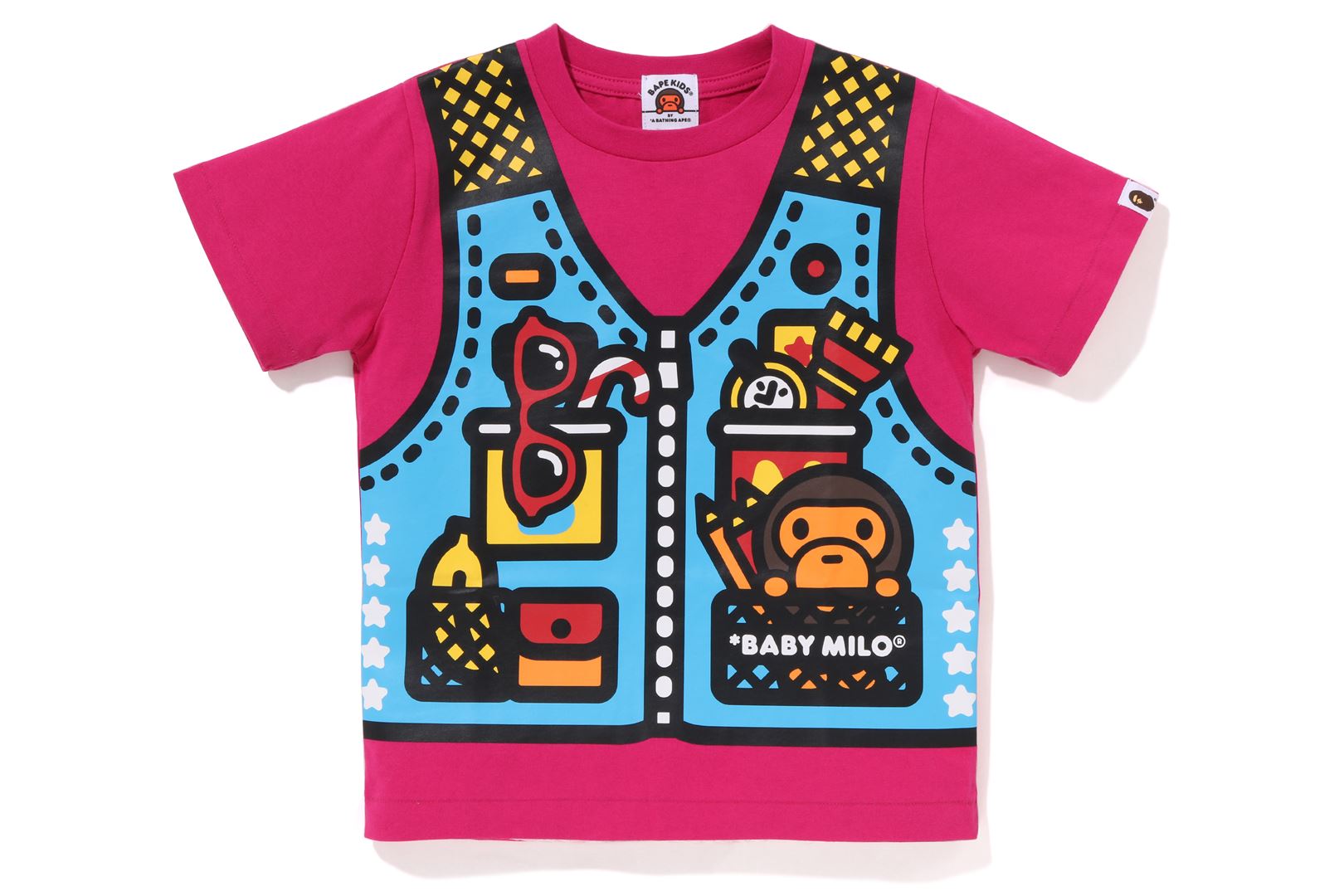 BABY MILO FISHING VEST PRINT TEE