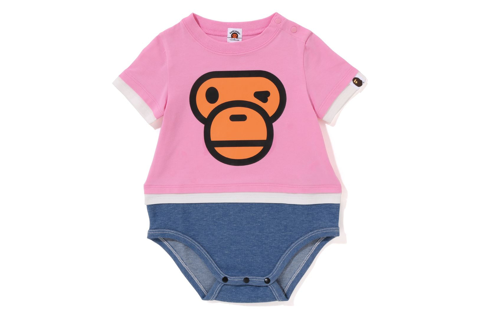 BABY MILO FACE LAYERED BODYSUIT