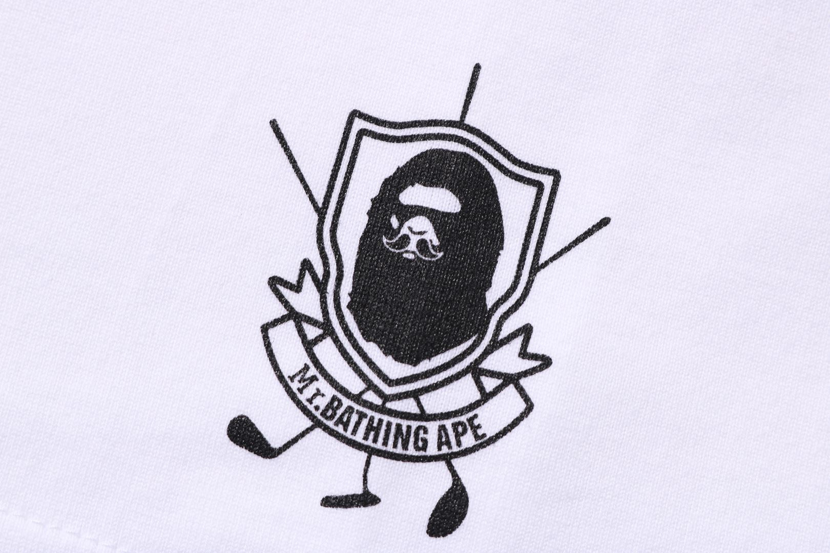 MR BATHING APE GOLF WIDE FIT TEE