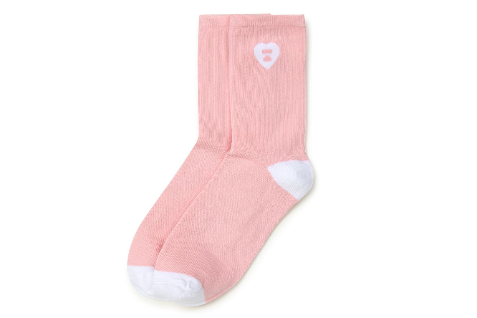 RIBBED INTARSIA LOGO SOCKS