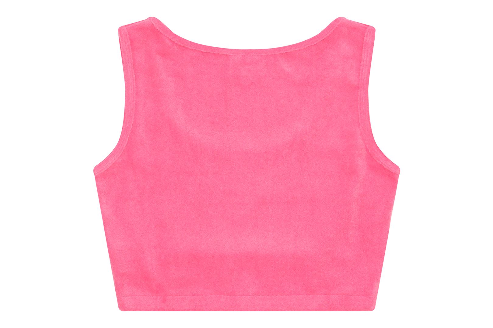 TOWELLING CROP TANK TOP