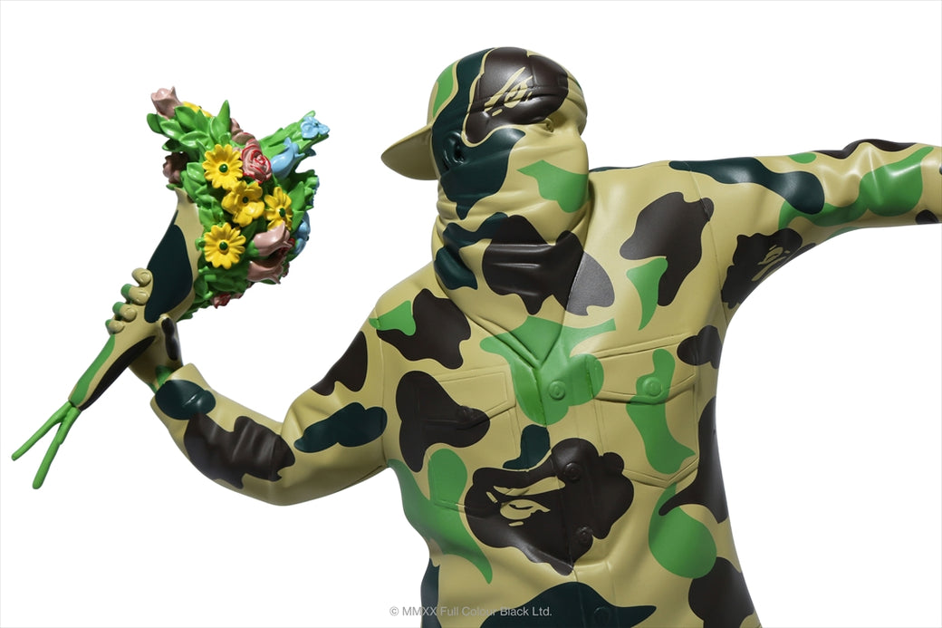 BRANDALISM × BAPE FLOWER BOMBER バンクシー