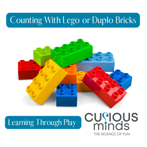 Counting with lego or duplo bricks