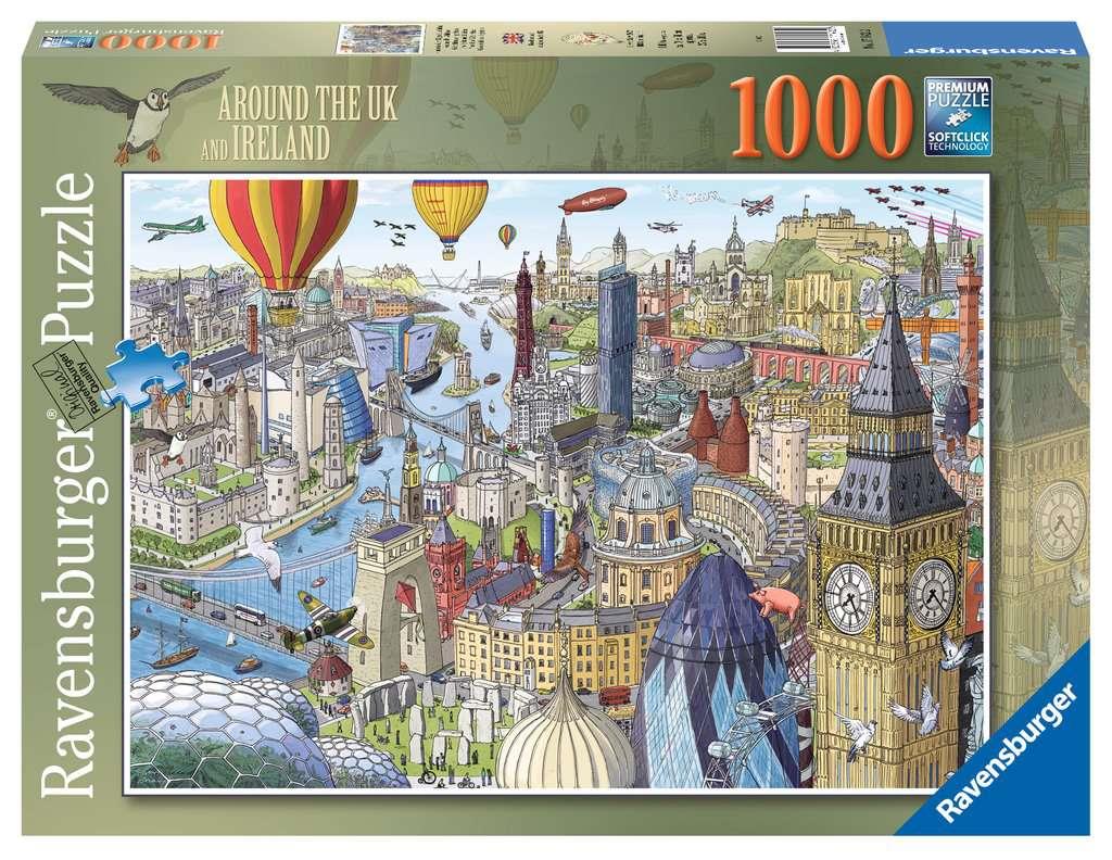 Ravensburger Puzzle 1000Pc: Paris Impressions