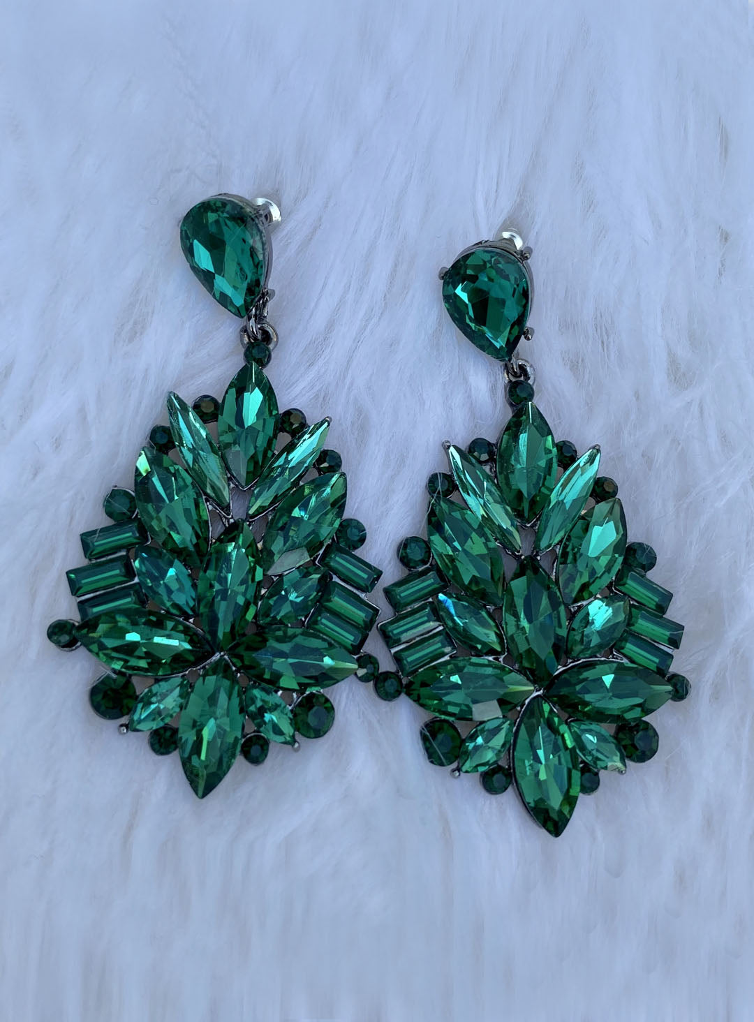 Emerald Avanti Earrings