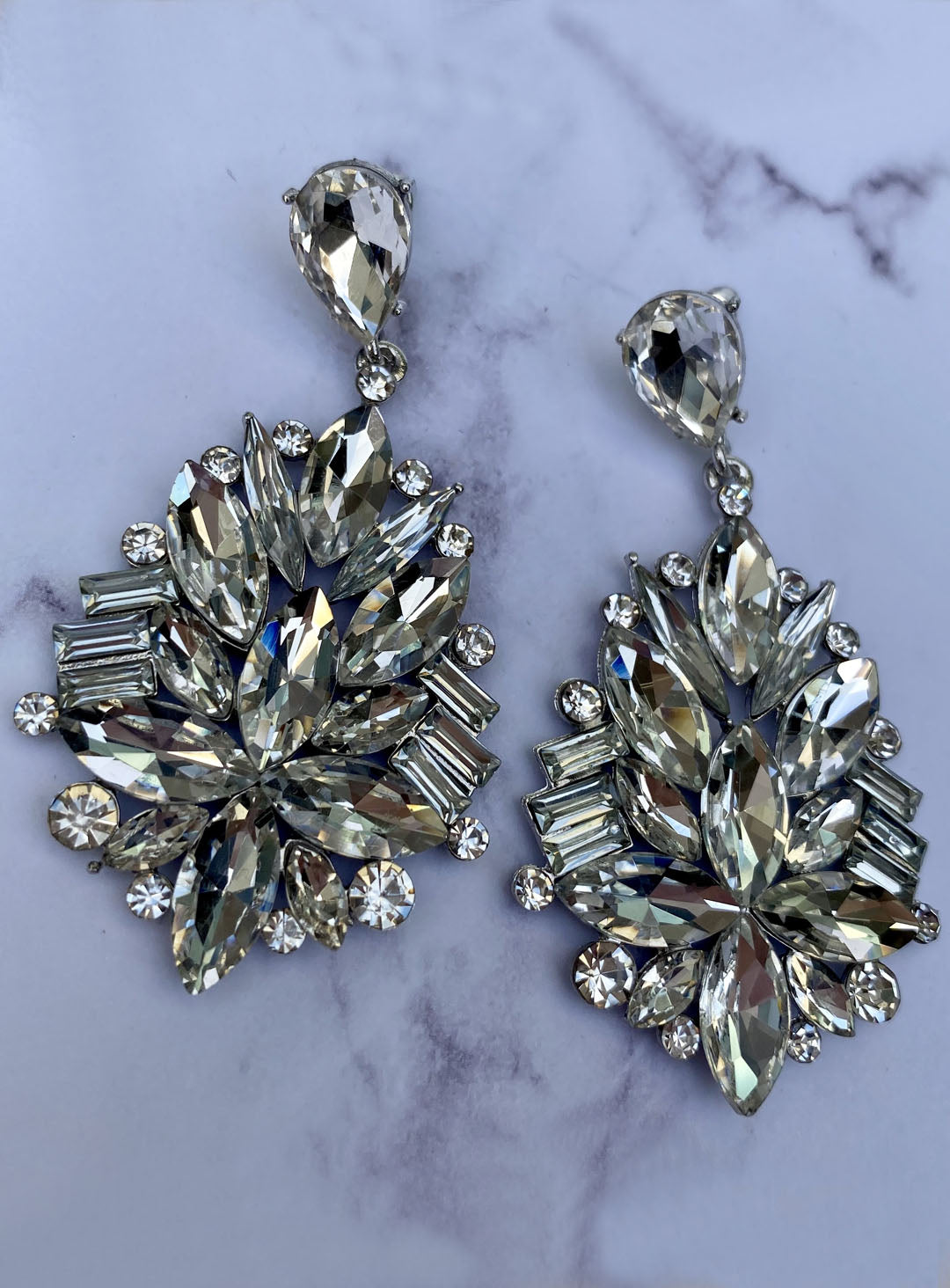 Silver Avanti Earrings