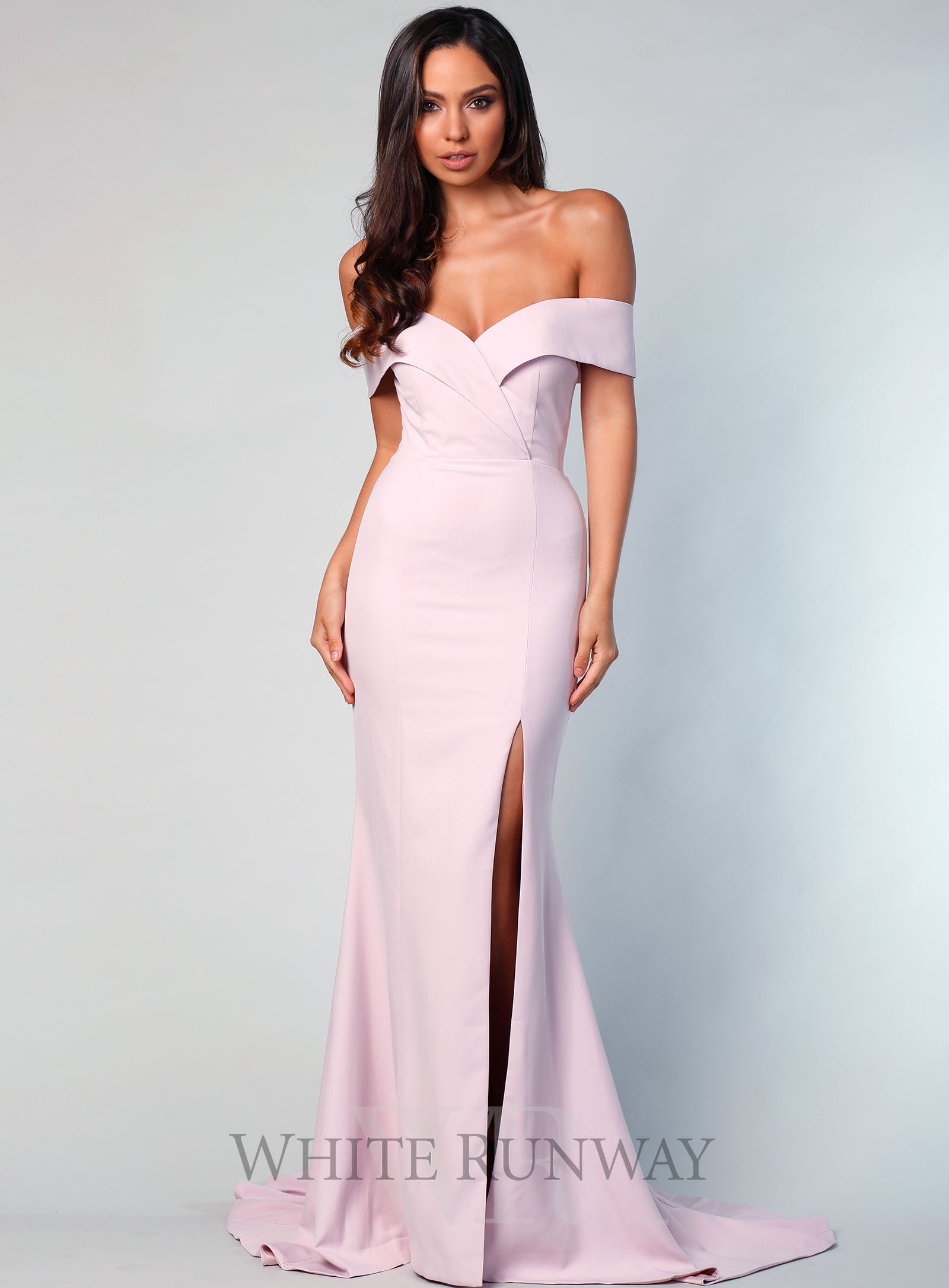 Gia Off Shoulder Gown - Made to Order