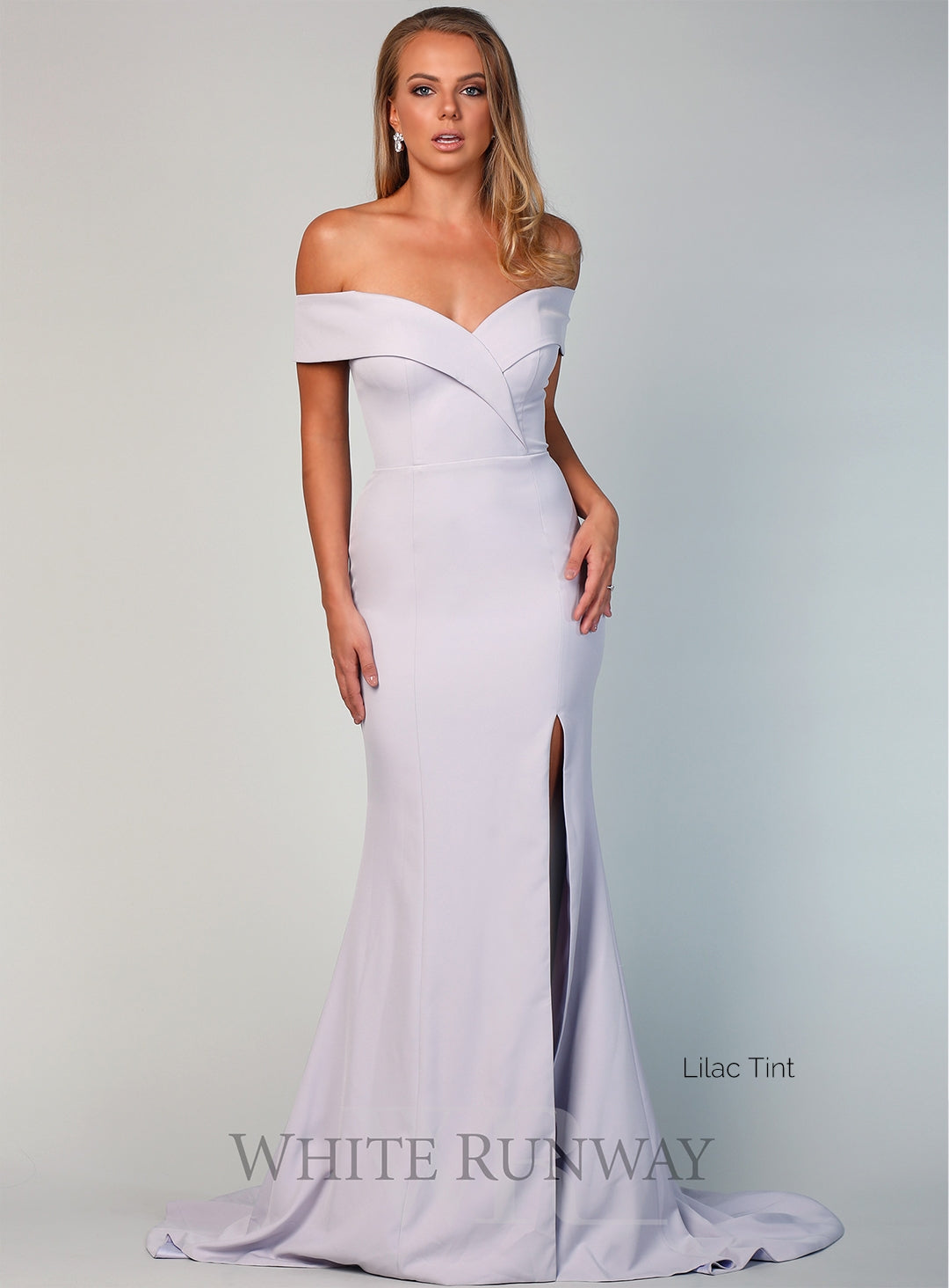 Gia Off Shoulder Gown - Made to Order