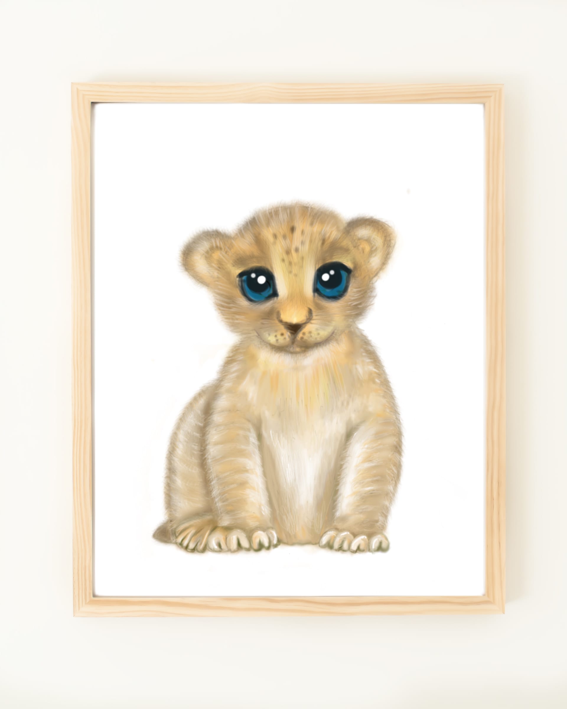 Cute Baby Tiger Cub Acrylic Print by Jeff Bartels - Fine Art America