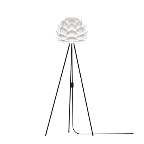 Umage Silvia White (Medium) - Table Lamp (Black Stand) | incube