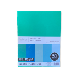 Recollections - Heavy Duty Cardstock Paper 176 g/m2, Essentials 20 Colors -  200 Sheets 8-1/2 X 11 