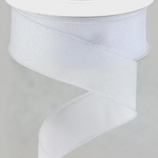 Wired Glitter Ribbon - 1.5 inch Lavender Iridescent Glitter Satin Ribb –  Perpetual Ribbons