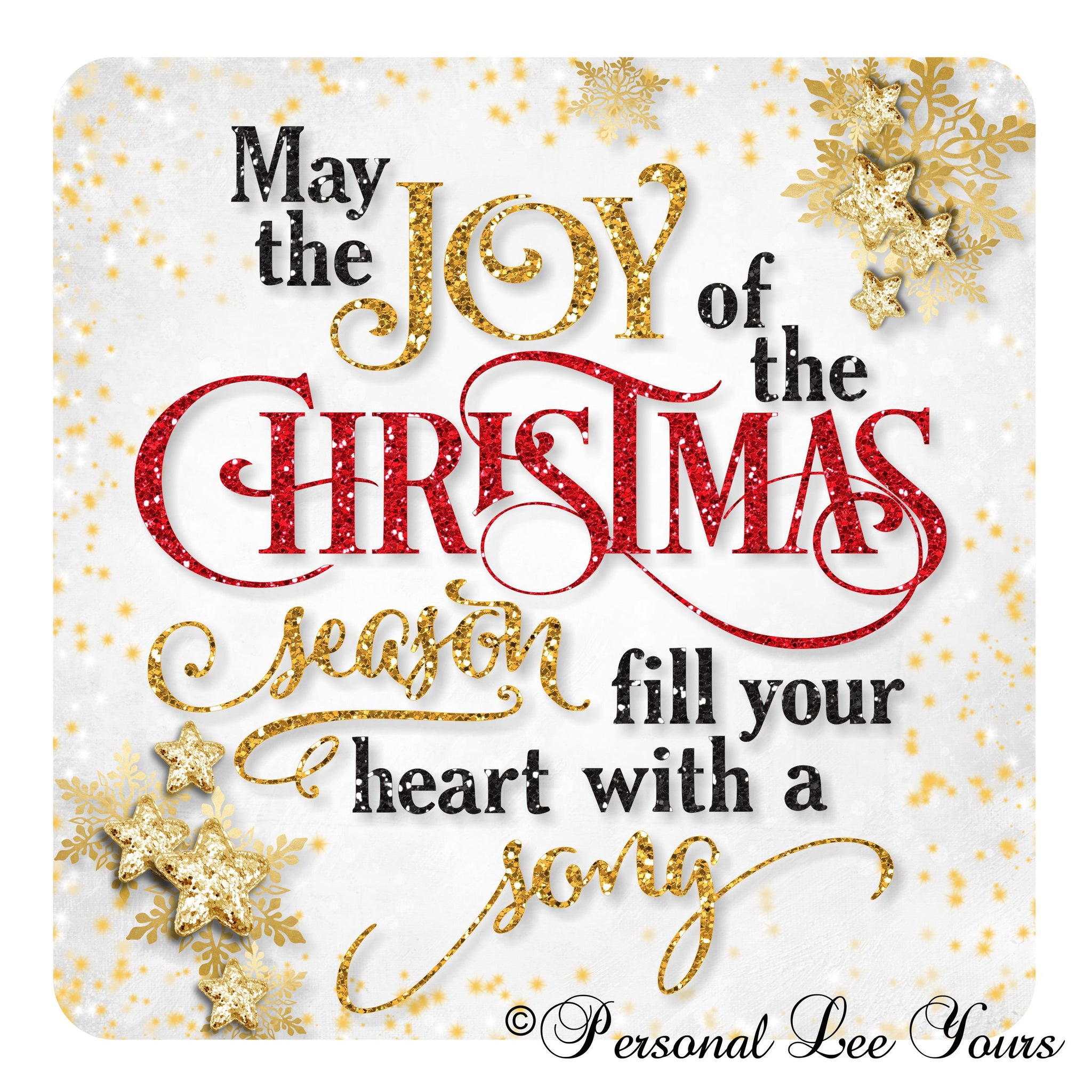 Holiday Wreath Sign Joy Of The Christmas Season 3 Sizes Lightwei Personal Lee Yours 