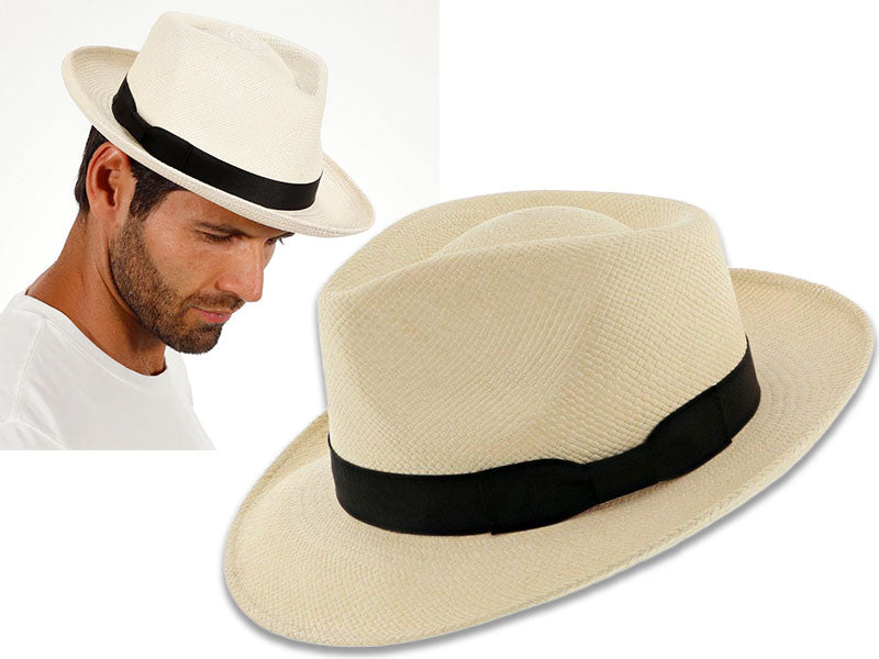 Retro Panama - Stetson Genuine Panama Fedora Hat