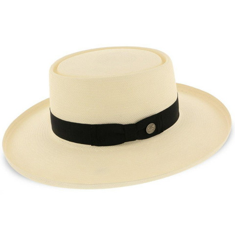 Colonel - Stetson Shantung Straw Gambler Hat
