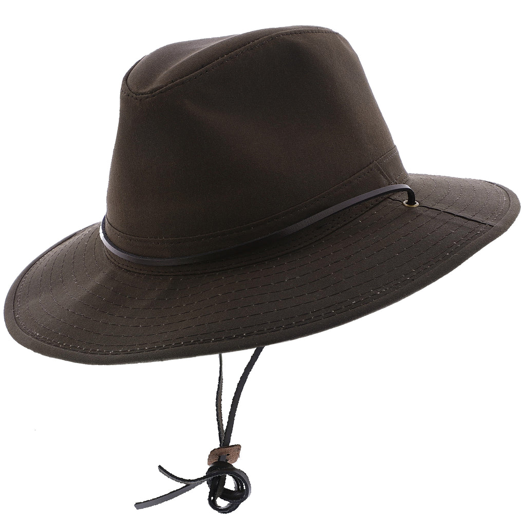 Wax Safari - Dobbs Wax Cloth Safari Hat - DCWXSF | Fashionable Hats