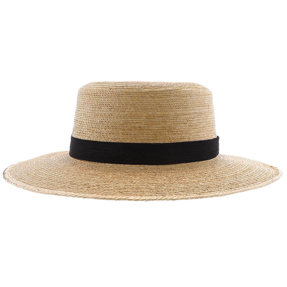 Oak Bolero - Natural Hand Woven Guatemalan Palm Hat | Fashionable Hats