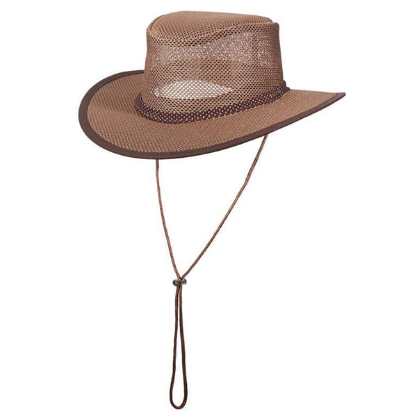 Mesh Covered Safari - Stetson Gambler Hat