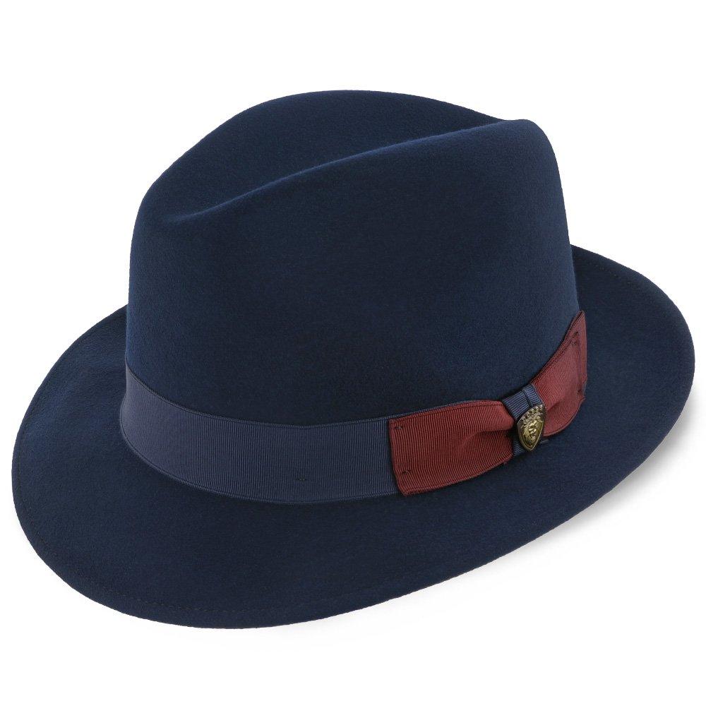 Antigua Dobbs Firm Wool Felt Fedora Hat, blue | Fashionable Hats
